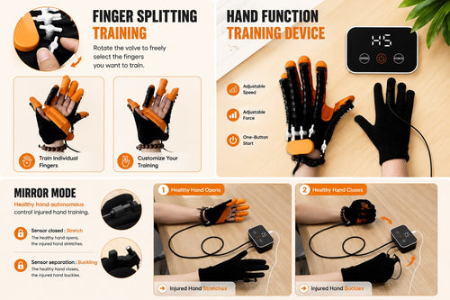 Sanuvia Electric Finger Training Gloves